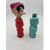 Image 2 : Vintage Pinocchio and Cricket Soaky Bottles