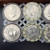 Image 3 : $100.00 Face Value of Assorted U.S. Kennedy Half Dollars - Comes With Coin Tube Storage Box
