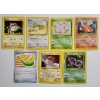 Image 1 : Seven Assorted Vintage Pokemon Trading Cards Including Lt. Surge's Voltorb! 