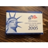 Image 6 : 2005 U.S. Mint Proof Set - FV $2.96 - 90% Silver Includes dime, half dollar, California quarter, Kan