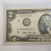 Image 2 : United States Series 1976 $2 Federal Reserve Note - Good Condition in Holder 