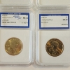 Image 5 : Six Assorted Years Sacagawea Dollar Coins Each Graded IGS MS65 - See Photos! 
