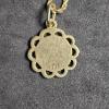 Image 3 : 14k Gold Necklace with Cherub Pendant - 5g Total Weight