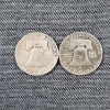 Image 4 : Two 90% Silver United States Franklin Half Dollars ~ Face Value $1.00 