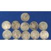 Image 2 : Assorted Years Mercury Head Dimes & 1964 Roosevelt Silver Dime: Face Value: $ 2.20