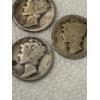 Image 4 : 7 - Hard to Find U.S. Mercury Dimes Including 2 - 1917-S & 1920-D 