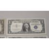 Image 3 : (4) $1 Silver Certificates - Series 1935 E, 1957, 1957 A - Face Value: $4.00