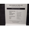 Image 6 : 2021-P Morgan Silver Dollar in Original Box - Uncirculated - 99.9% Silver - 0.858 Troy Oz