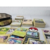 Image 11 : Lot Of Over 200 Assorted Vintage & Newer Pokemon Cards In Tin