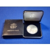 Image 1 : 2004 American Silver Eagle - 1 oz .999 Fine Silver Coin with Display Box 