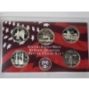 Image 2 : 2001 United States Mint Silver Proof Set: 90% Silver Quarters, Half Dollar, & Dime