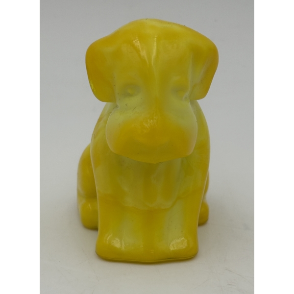 Adorable Degenhart Vintage Glass Dog Figurine- Buttercup