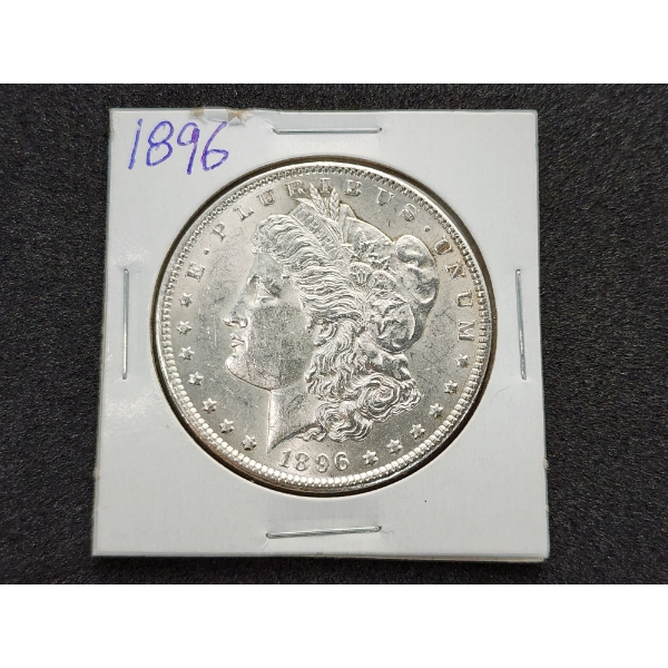 1896 Morgan Silver Dollar - 90% Silver - Excellent Condition