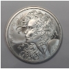 Image 1 : 2021 Golden State Mint "Freedom Girl 1 Troy Oz .999 Fine Silver Round
