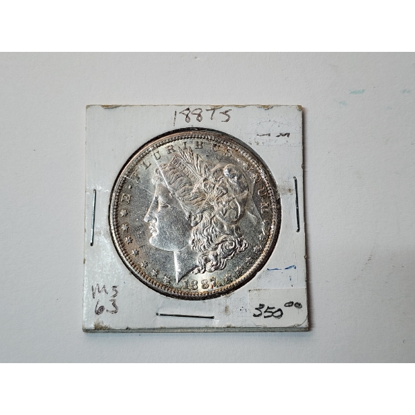 1887-S Morgan Silver Dollar MS63-Like 