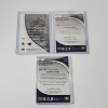 Image 2 : Three Upper Deck St. Louis Rams AUTOGRAPHED Rookie Authentics Football Trading Cards ft. PATCH Card