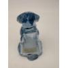 Image 4 : Adorable Degenhart Vintage Uranium Glass Dog Figurine -Willow Blue
