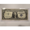 Image 1 : 1957 United States Washington One Dollar Silver Certificate Note - High End Note - Blue Seal