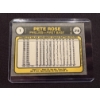 Image 2 : 1981 Fleer Pete Rose Phillies Baseball Card #1 Baseball Card In Protective Holder