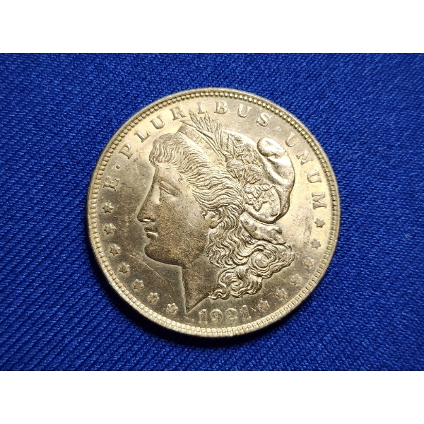 1921 Silver Morgan Dollar - 90% Silver U.S. Dollar