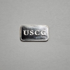 Image 1 : Extremely Rare USCG Silver 1 Gram .999 Fine Pure Silver Troy Oz Bar - Low Production Bar