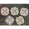 Image 2 : NFL Las Vegas Raiders Poker Chips - Full Set - Mint Condition