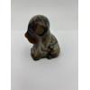 Image 1 : Adorable Degenhart Dog Figurine - Toffey Slag - ~2.5 inches