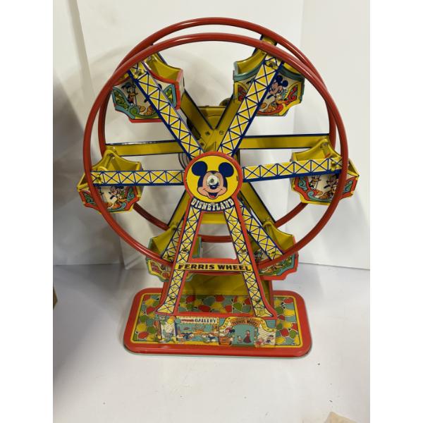 Mechanical Ferris Wheel Disneyland - Mickey Mouse - With Small Figurines 