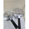 Image 2 : These are vintage Presto aluminum pressure cookers with black Bakelite handles - 4 Quart & 6 Quart