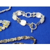 Image 4 : Lot of Assorted Costume Jewelry: Matching Sets, Earrings, Bracelets, Necklaces