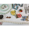 Image 8 : Assorted Costume Jewelry: Necklaces, Watches, Rings, Pins, Bracelets