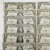 Image 2 : Lot of 20 United States Blue Seal $1 Silver Certificates - Face Value $20.00
