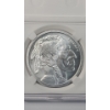 Image 2 : Golden State Mint 1 Troy Ounce .999 Fine Silver Buffalo Round In Slab Holder