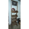 Image 5 : PICKUP IN CANTON - Rare Store Display "JACK DANIELS" Wooden Product Rack Includes Sign At Top 