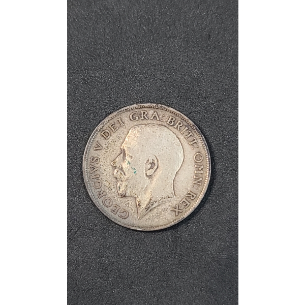 1919 Great Britain One Shilling 0.9250 Silver Coin - ASW: 0.1682oz