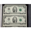 Image 6 : UNCUT United States Currency $2 Bill Sheet Featuring Four Different $2 Notes on One Sheet in Display