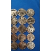 Image 8 : Tube Of (20) 1 ADVP Ounce .999 Fine Copper Rounds With Assorted Motifs 