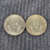 Image 2 : Two 1964 United States 90% Silver Kennedy Half Dollars ~ $1.00 Face Value