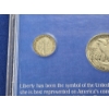 Image 6 : "The Liberty Coin Collection" - 1936 Silver Dime, 1935 Silver Half Dollar, 2001 New York Quarter