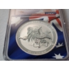 Image 5 : NGC 2021 P Australia .9999 Silver Wedge-Tailed Eagle FDOI MS 70 Signed by Mercanti 