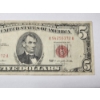Image 3 : U.S. Series 1963 $5 Red Seal Note 