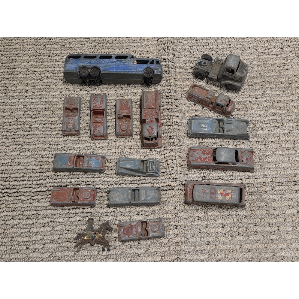 Awesome Collection Of Midget Toy Brand Metal Cars And Trucks