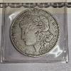 Image 2 : 1921 Morgan 90% Silver Dollar And American Historic Society Certificate Of Authenticity