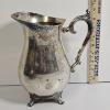 Image 4 : Vintage Silver Plated Cocktail Shaker Water Pitcher And Teapot Hollowware Lot - 6lbs