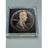 Image 1 : Large Lincoln Penny One Ounce .999 Fine Pure Copper Coin - Exceptional Coin