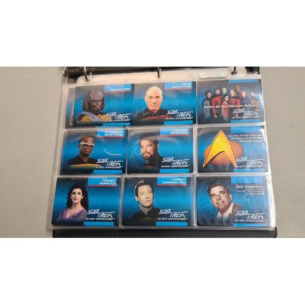 Book Of Assorted Paramount Pictures Star Trek Cards