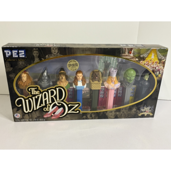 "Wizard of Oz" Pez Dispensers - Appears to be unopened - Lion - Tin Man - Scarecrow - Dorothy - Toto