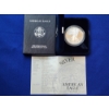 Image 1 : 2001-W Silver American Eagle Proof $1 - 1 Troy oz .999 Fine Silver w/ Box & CoA