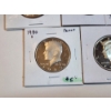 Image 5 : x7 Assorted Years Clad Kennedy Half Dollars - Including Proofs FV: $3.50