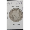 Image 2 : 1905-P & 1916-P Barber 90% Silver Quarters - Face Value: $0.50